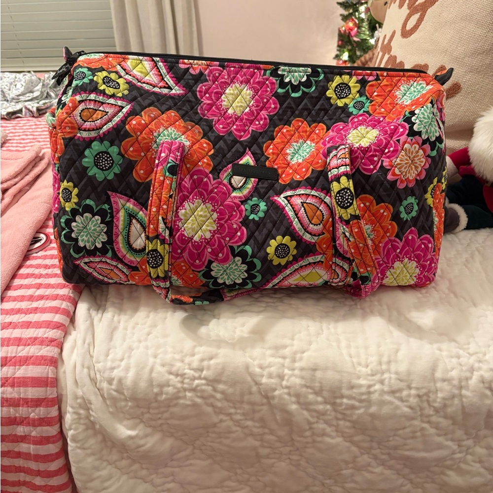 Old school Vera Bradley large duffle
